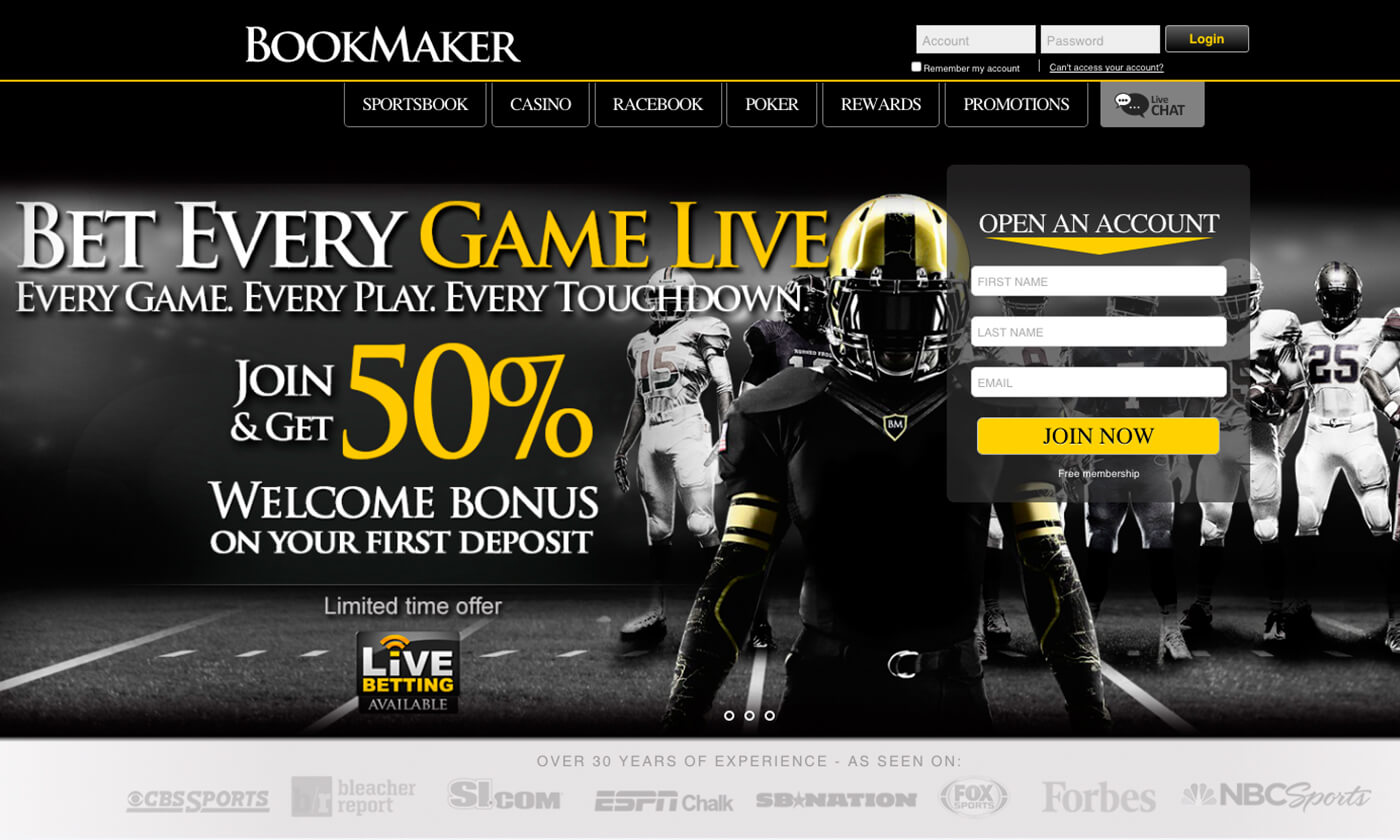Fall In Love With bookmaker