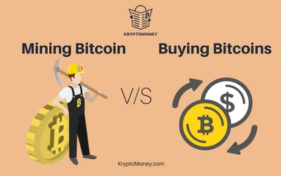 buying bitcoin vs mining bitcoin