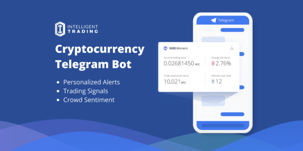 cryptocurrency bot track price percent change telegram